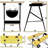 Portable Folding Workmate Workbench 220 Pound Capacity Carpenter Saw Table with Adjustable Clamps