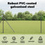 1000 cm W Steel Border Fencing