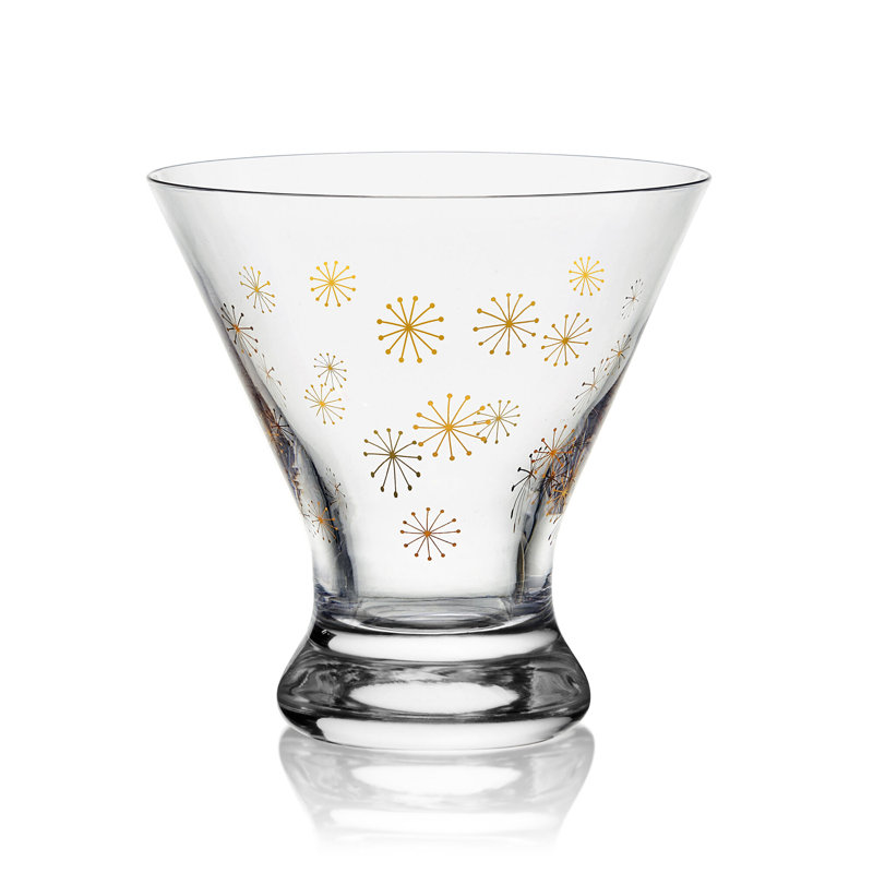 Party 10 oz. Stemless Martini Glasses