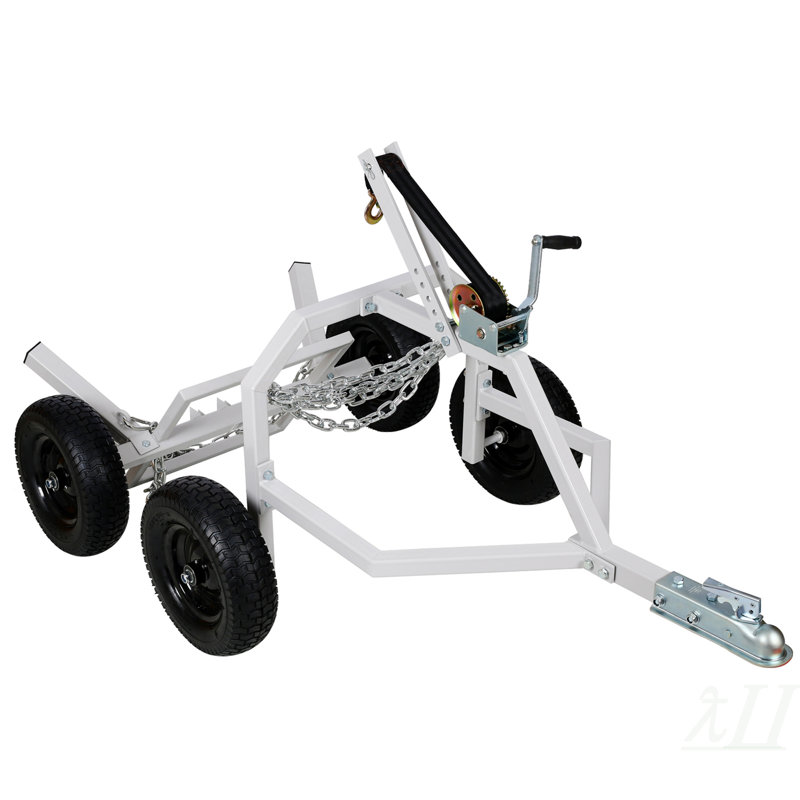 Support et arche de débardage pour VTT - 1 000 lb Capacité, 18 po Diamètre Capacité