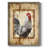 Farm Fresh Rooster Framed Print - Solid Wood-1153447556