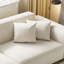 Coussin modulaire 74.80 "blanc 100% polyester-129579639-129579635