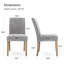 Chaise rembourrée en bois-122525338