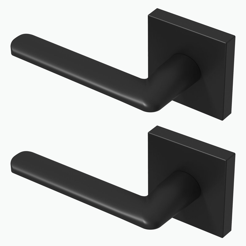 Mirra Single Dummy Door Lever Modern Concealed Design Non-Turning for (Closet, Pantry or Hallway) – Sleek Minimalist Style in Matte Black