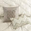 Ensemble de couette 7 pièces pour lit King - avec garniture, taies d'oreiller et couvre-lit
