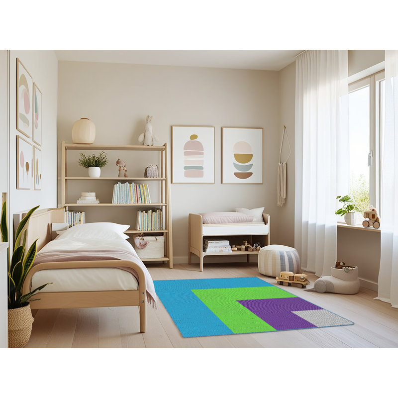 Nässjö Indoor Rug, Rectangle 4' x 6'