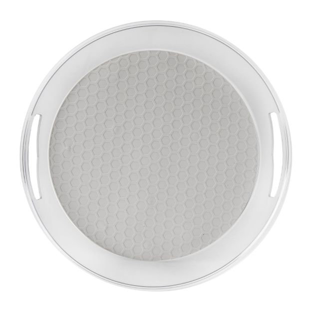Elam Extra Large High-Wall Turntable - Oyster