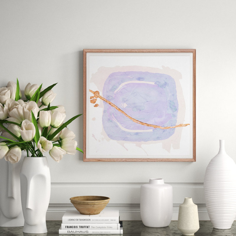 Wabi Sabi: Silver Painting by ZBC House Art