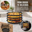 HONGKONGDISHUELECTRONICTECITED Pizza Baking Pan Metal 31.5cm Pizza Pan