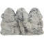 Tapis gris en peau de mouton Cyanne-1759114645