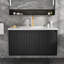 Meuble-lavabo 30 po avec lavabo en céramique-118774346