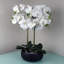 Plastic, Silk Artificial Arrangement in Planter-88685042-88685039