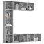Bazar 180cm H x 180cm W Book Cabinet Bookcase-1942052092