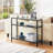 Solitro 39.5'' Glass Top Console Table-2135023889