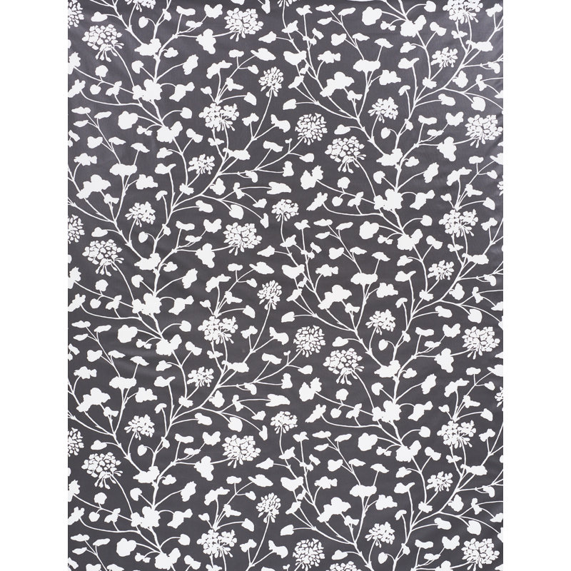 Pennick Chintz Fabric, Black