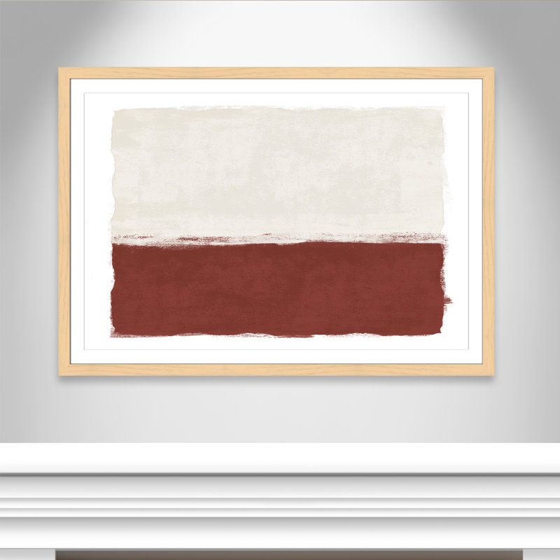 «Intense Rust II - Landscape Version Print» par Natalie Carpentieri, L 55 po x H 39 po, Imprimé mat, Naturel