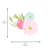 Exploded Floral Pink Wall Decals