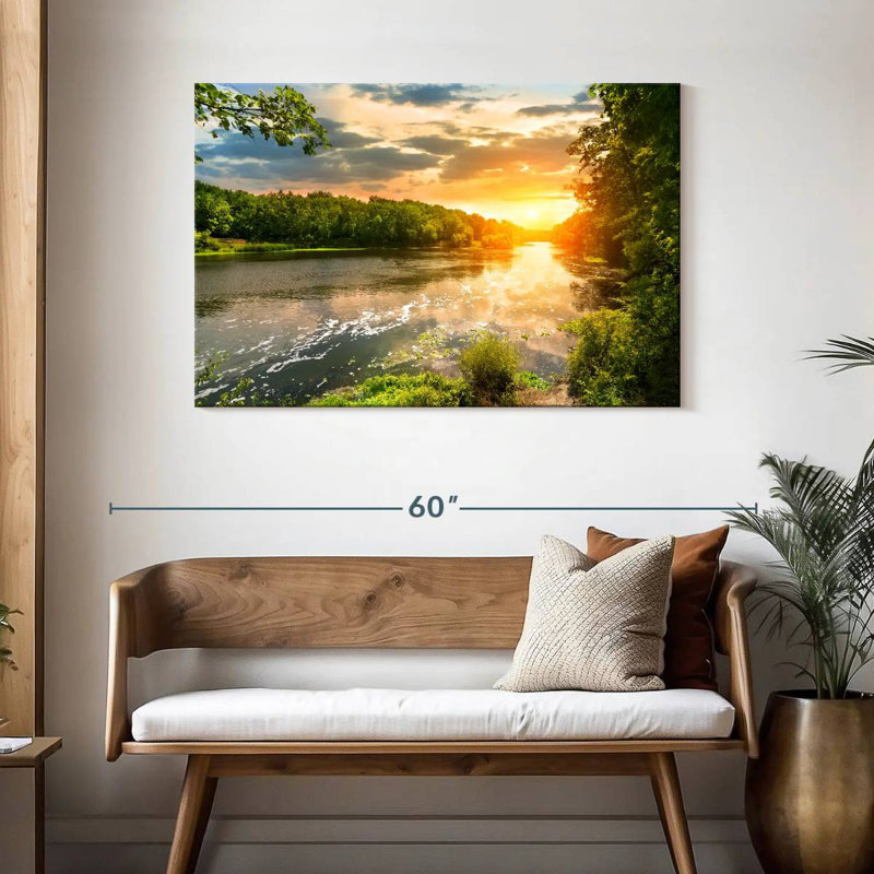 Alvord Sunny River, H 30 po x l 45 po