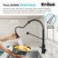 Robinet de cuisine à poignée simple KRAUS Bolden-99355380