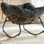 Steel Rocking Chair-1212337626