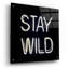 «Stay Wild In Neon White» par Epic Portfolio, art mural en verre acrylique-1472504217