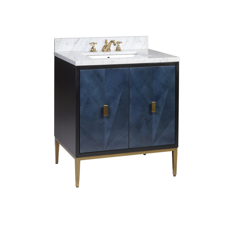 Kallista 30" Freestanding Standard Single Bathroom Vanity with Top