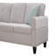 Canapé modulaire Basic, coussin décoratif - Canapé équipé-284569979