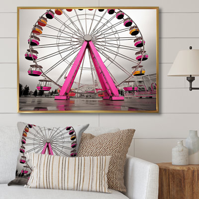Grande roue rose Merrygoround Magic II - impression
