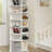 Rotating Shoe Rack Tower, 7-Tier Spinning Shoe Rack, Free Standing 360° Revolving Shoe Organizer,  High Bottom Design Shoe Tower Spinning Storage Lazy Susany, Fits 28 Pairs of Shoes