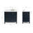 Cambridge 37" Single Bathroom Vanity Set-1949544192