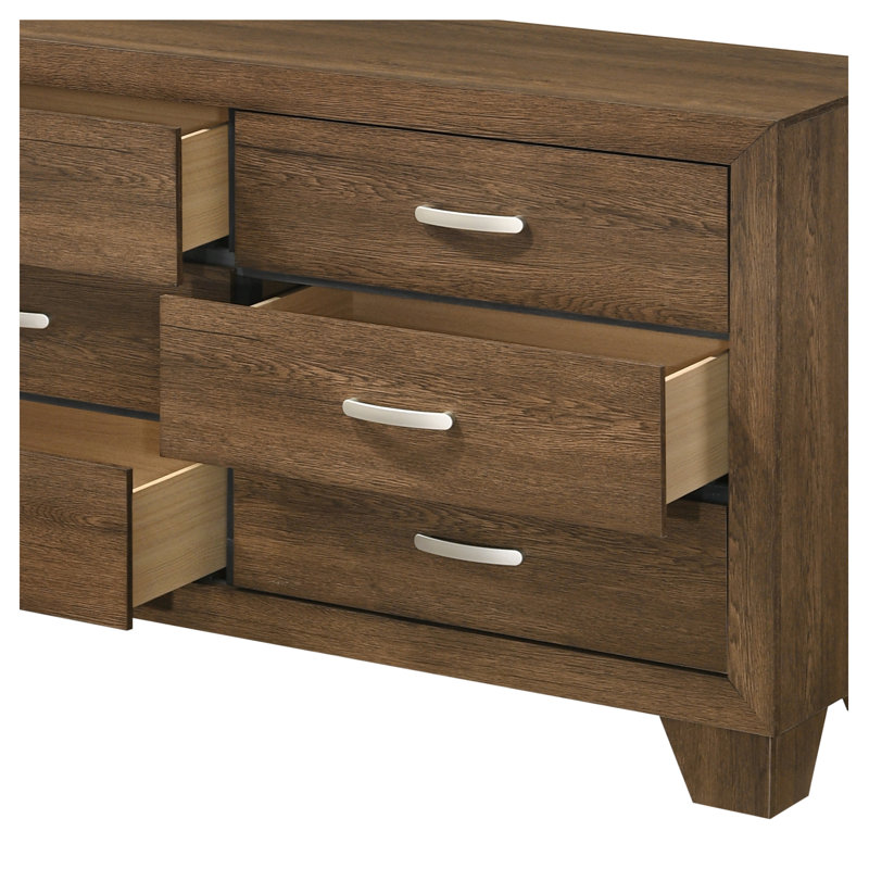 Commode à finition chêne Miquell
