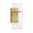 Genry 1-Light Wall Sconce in Warm Brass-731693239