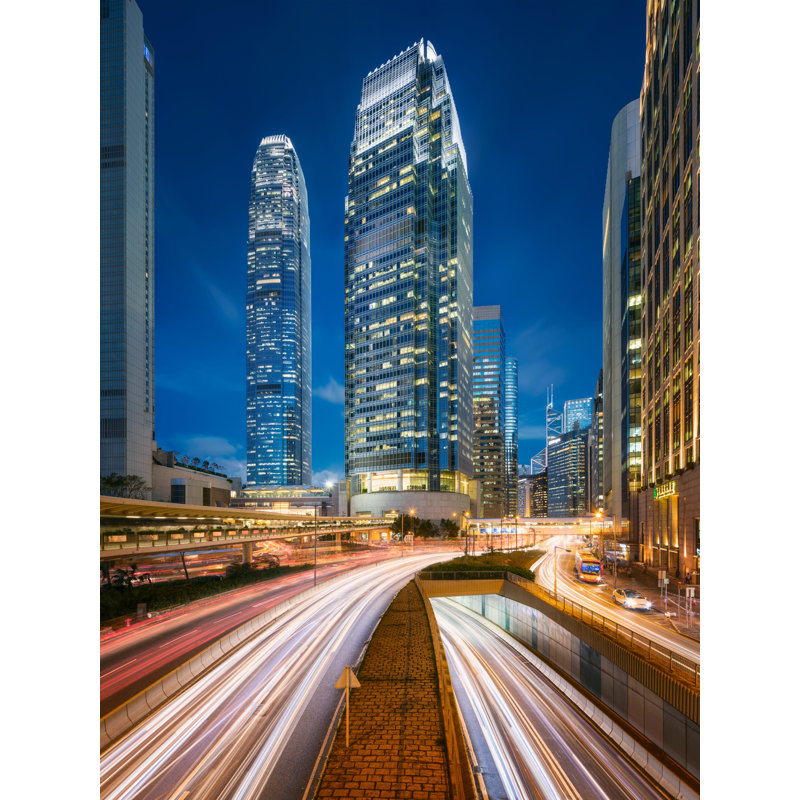 Junction par Michael Breitung - photographie, Toile tendue, H 32 po x l 24 po