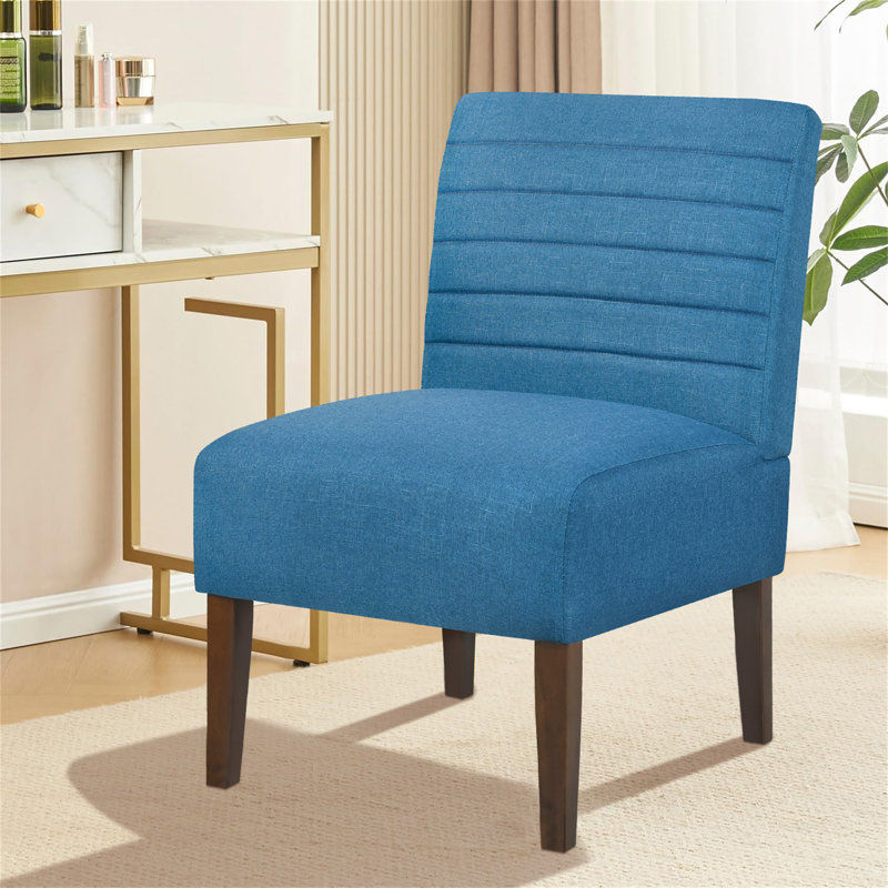 Fauteuil d'appoint bleu moderne, Bleu