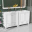 Ensemble de meuble-lavabo élégant avec lavabos en céramique et tiroirs cloisonnés-2104445995-2104446037-2104446045