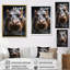 Animal Hippopotamus Selfy I - Animals Wall Art Living Room-565928237-565928238
