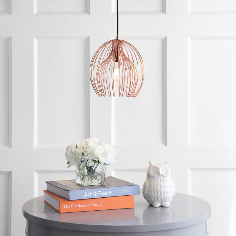 Oceane 1 - Light Copper/Gold Single Pendant