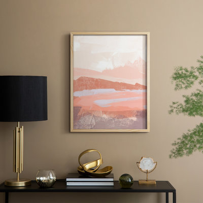 Dusty Desert II Framed Print - Solid Wood