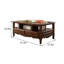 Table basse European Country Retro