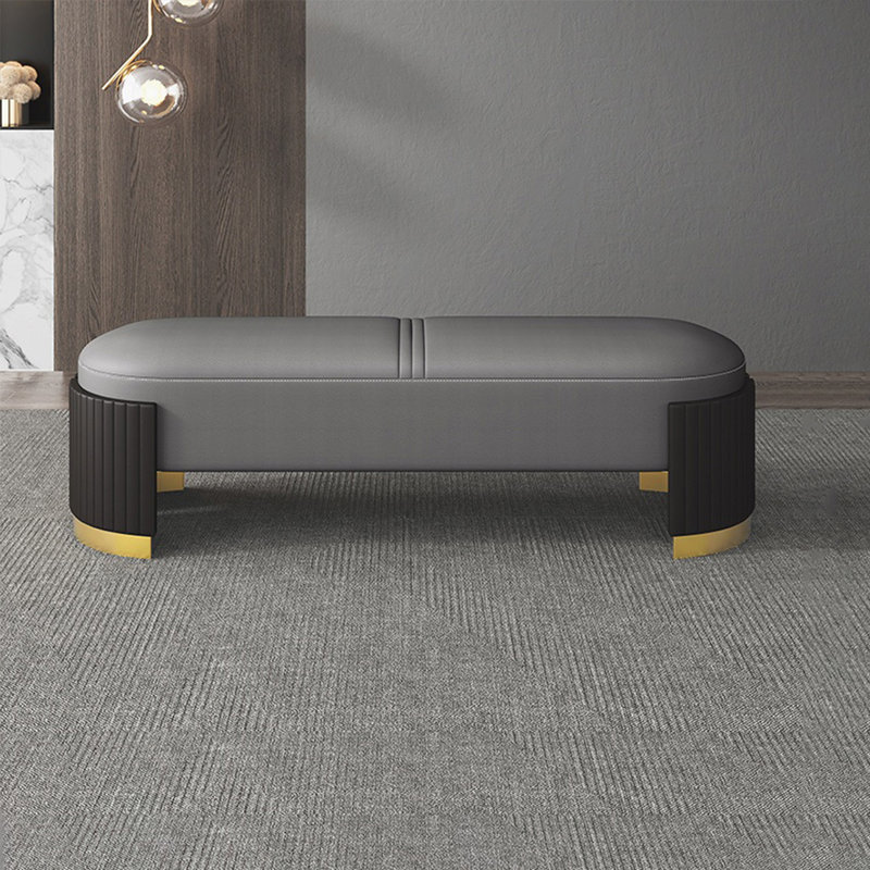 Light luxury, first class bed stool, Gray