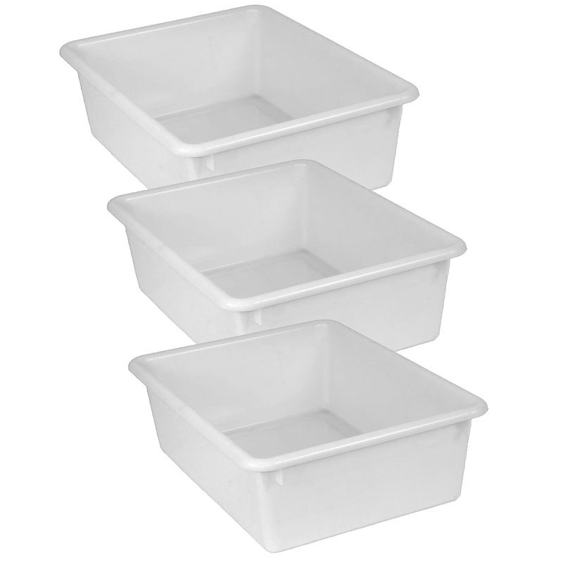 Panier fourre-tout, Blanc