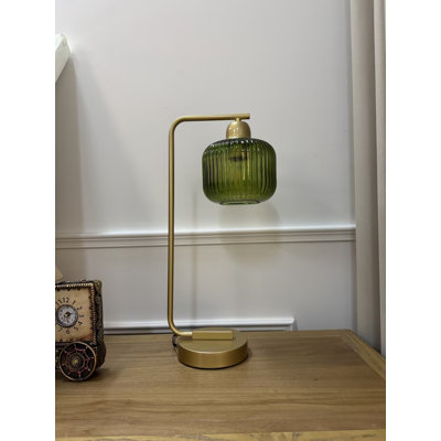 19" Table Lamp Set With USB (Set Of 2)