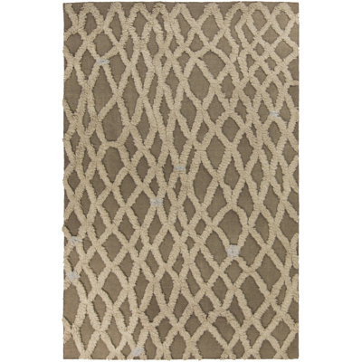 Aubriana Wool Oriental Indoor Rug