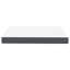 Vidaxl Bed Mattress With Mattress Grey Fabric-117669113