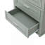 Grande armoire de rangement avec deux tiroirs pour salle de bain / bureau, gris-2085721122