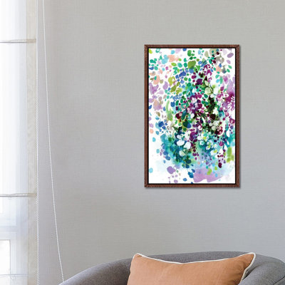 Petals And Leaves by CreativeIngrid - Painting on Canvas