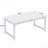 63" Executive Desk With Thick Metal Frame
