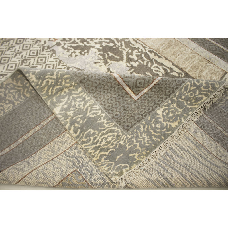Tapis oriental brun clair 8 x 10