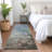 Braearis Blue Washable Indoor-Outdoor Rug - LOOMLAN-1504250427
