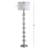 Portola 60.5'' Nickel Traditional Floor Lamp